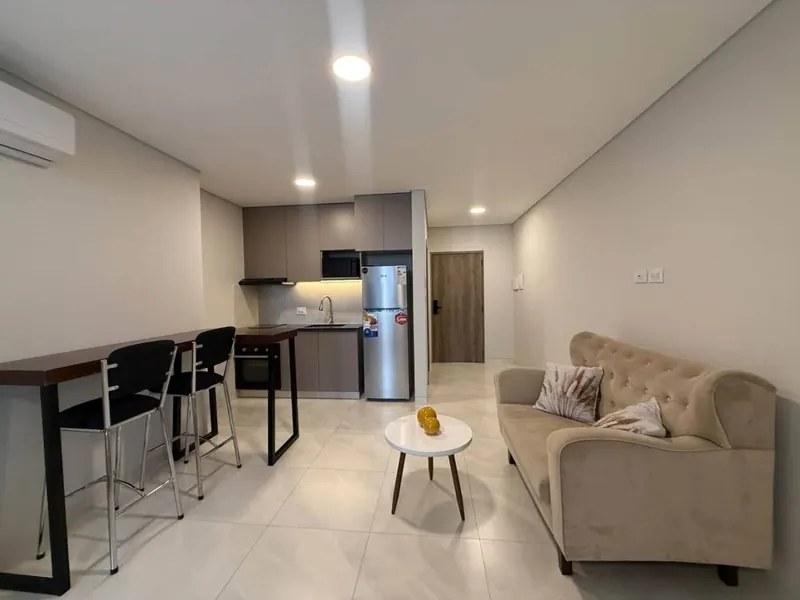 Furnished studio for rent in Equipetrol, 51 m²: foto 2 de 8