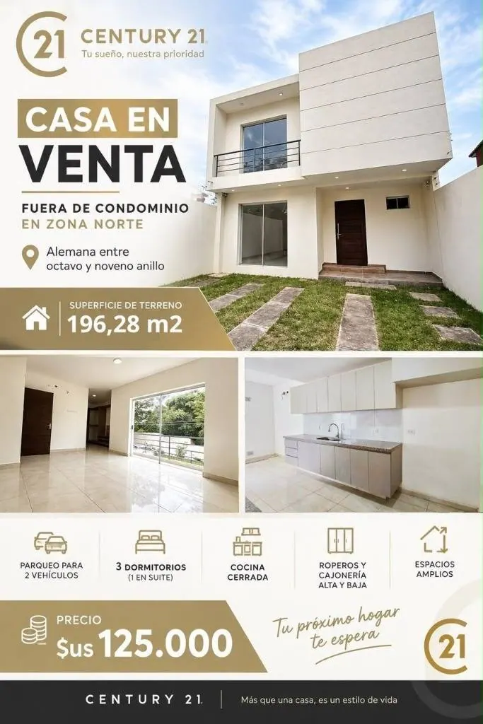 Casa a estrenar de 3 dormitorios en venta en la Zona Norte: foto 2 de 11
