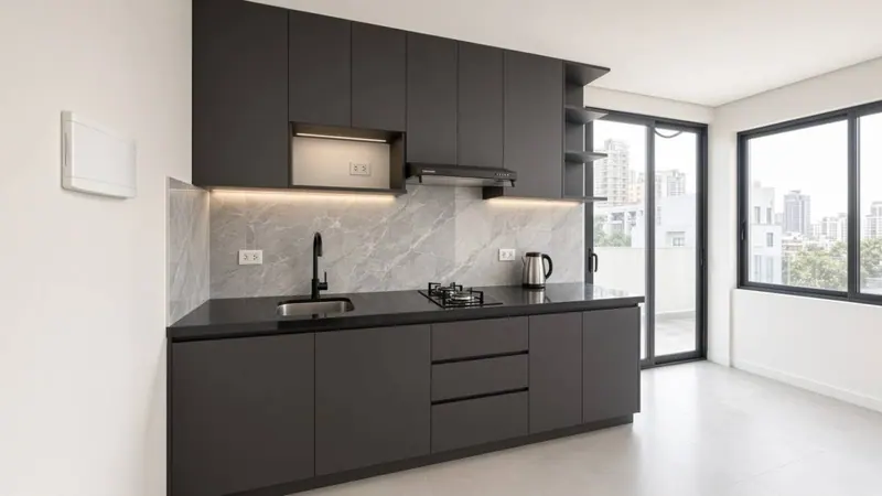 Departamento de 1 dormitorio con terraza en venta en Equipetrol: foto 1 de 13