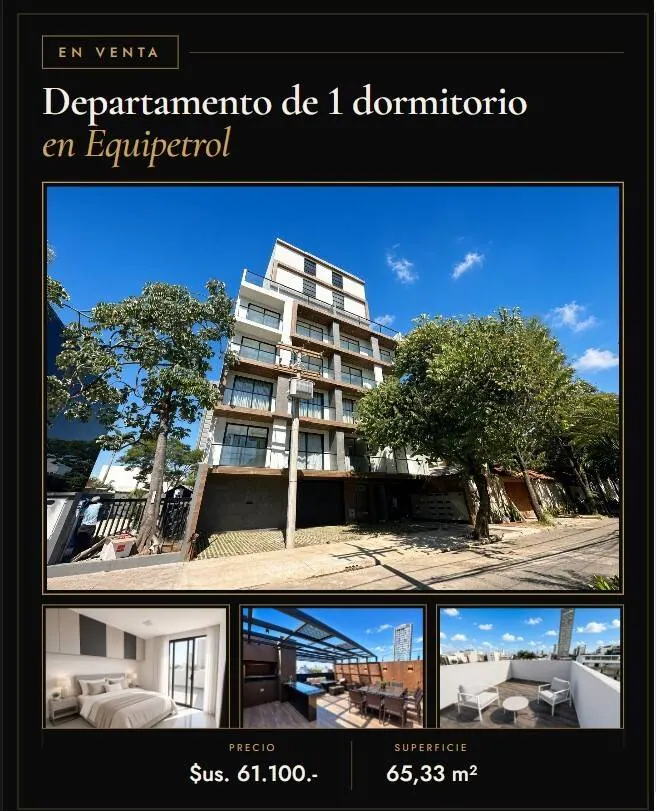 Departamento de 65,33 m² en venta en Aura Concept, Equipetrol: foto 2 de 10