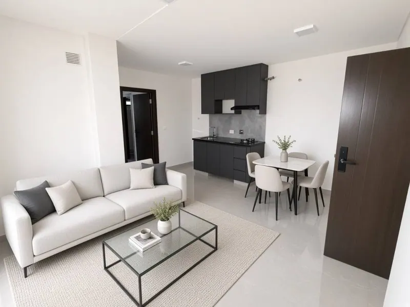 Departamento de 65,33 m² en venta en Aura Concept, Equipetrol: foto 1 de 10