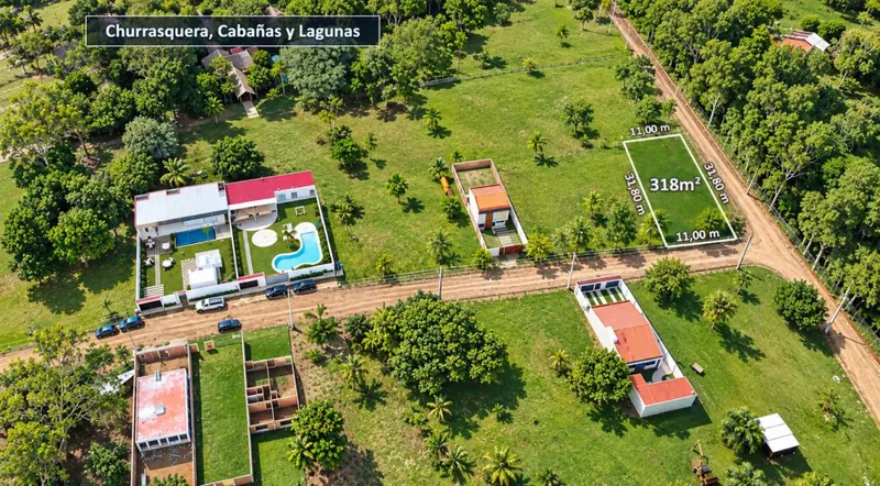 Terreno en esquina de 318 m² en venta en Los Mangales, Zona Norte: foto 2 de 10