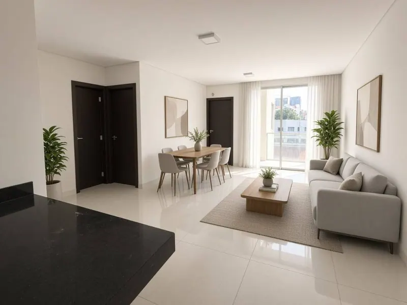 Departamento de 3 dormitorios en venta en Aura Residences, Equipetrol: foto 7 de 11