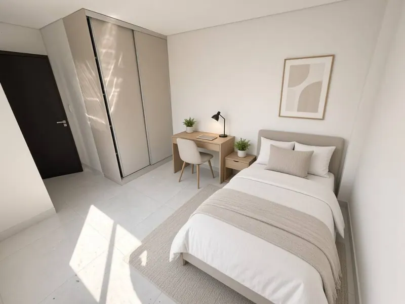 Departamento de 3 dormitorios en venta en Aura Residences, Equipetrol: foto 10 de 11
