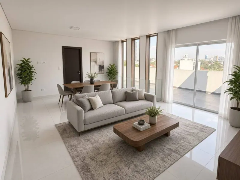Penthouse de 3 dormitorios en venta en Aura Residences, Equipetrol: foto 7 de 12