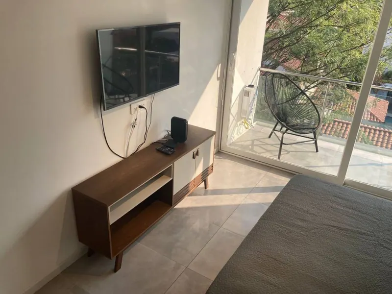 Furnished studio for rent in the Gold building, Equipetrol: foto 3 de 20