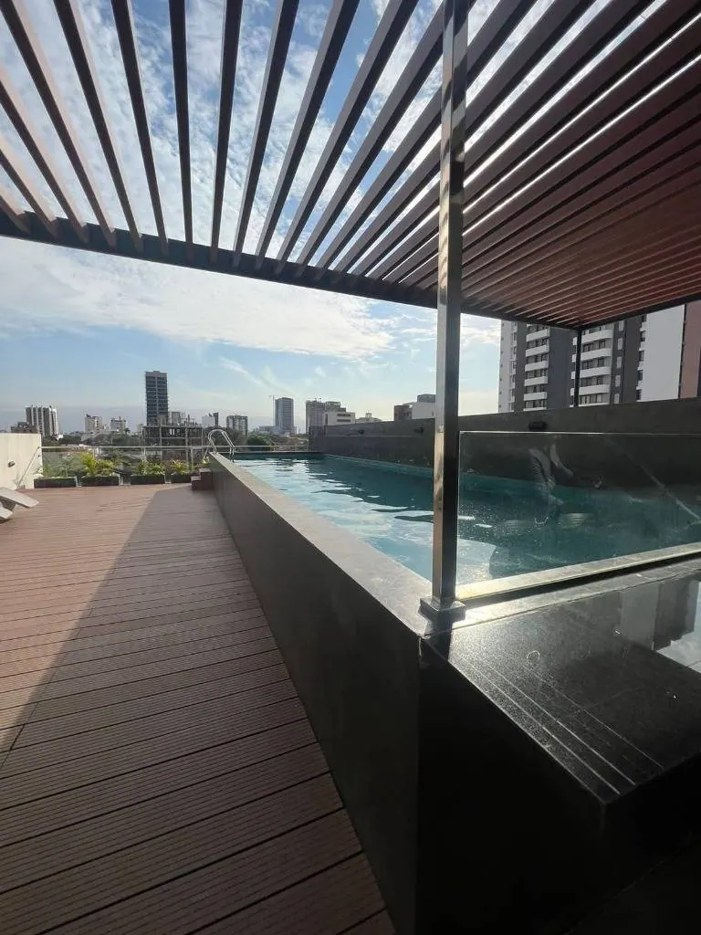 Furnished studio for rent in the Gold building, Equipetrol: foto 15 de 20