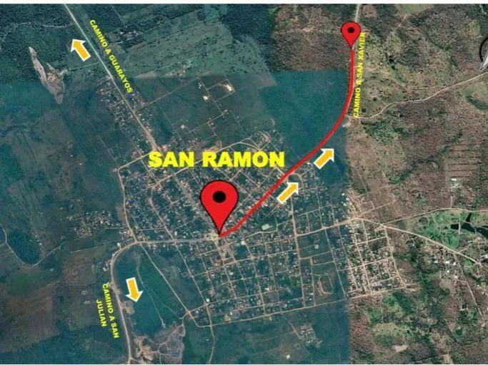 20,000 m² lot for sale on the road to San Javier: foto 2 de 4