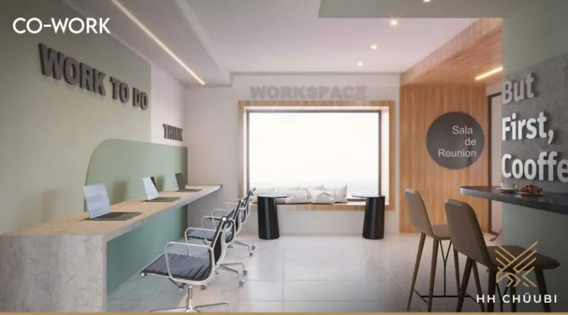 1-bedroom office or apartment for sale in the HH Chuubi building: foto 8 de 19