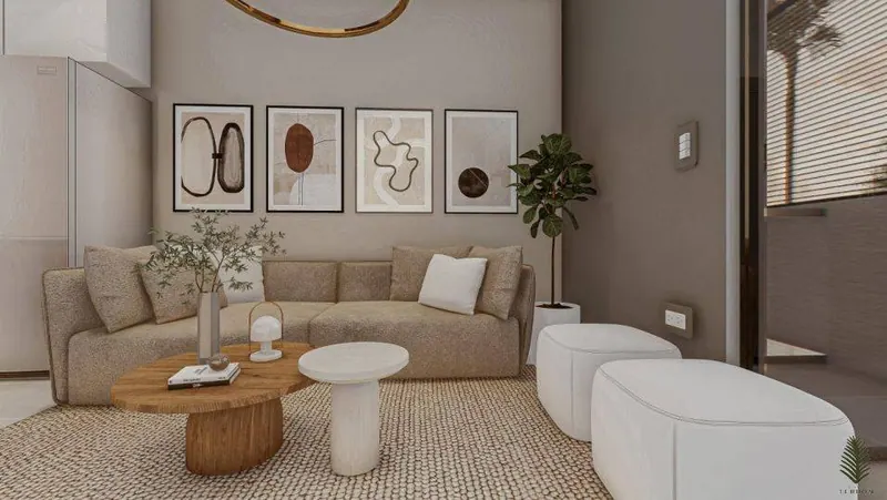 Casa de 2 dormitorios en venta en el condominio Villa Terrón, Cotoca