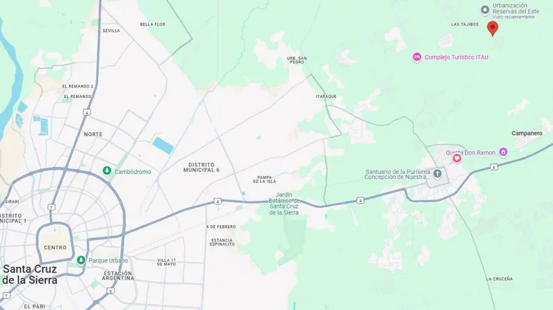 Terrenos de 300 m² en venta en Reservas del Este, Cotoca: foto 11 de 12