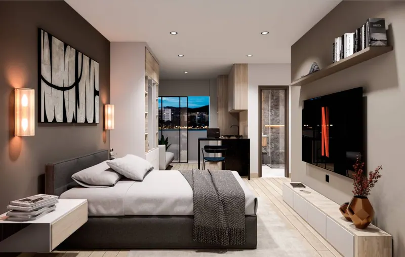 Studio apartment for sale, pre-construction, in the Tribu Urbana gated: foto 14 de 16