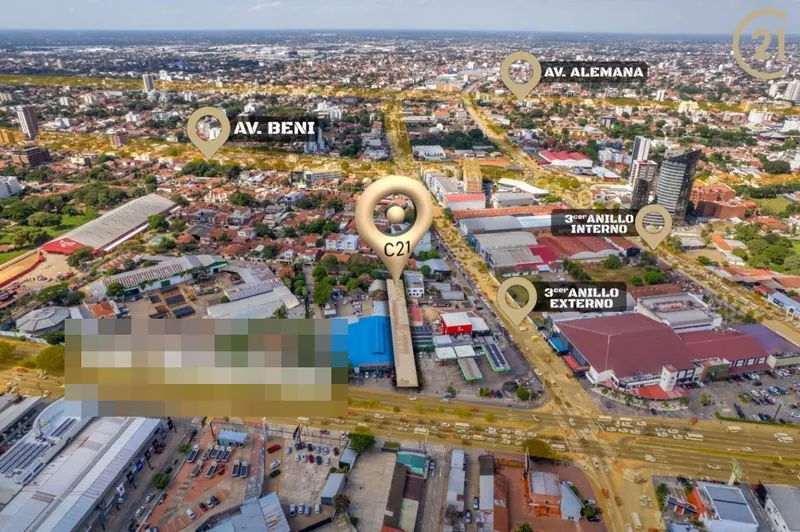 Terreno de 1.070,05 m² en venta sobre la Av. Banzer, Zona Norte: foto 4 de 6