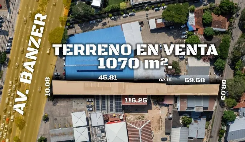 Terreno de 1.070,05 m² en venta sobre la Av. Banzer, Zona Norte: foto 6 de 6