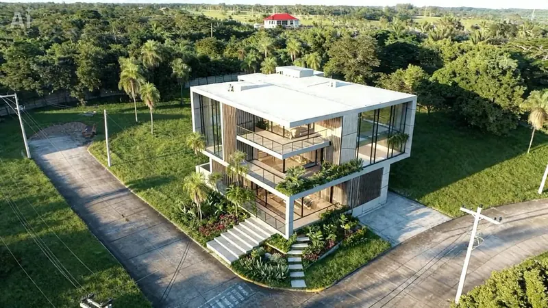 813.95 m² lot for sale in the Laguna Vista gated community, Urubó: foto 3 de 8