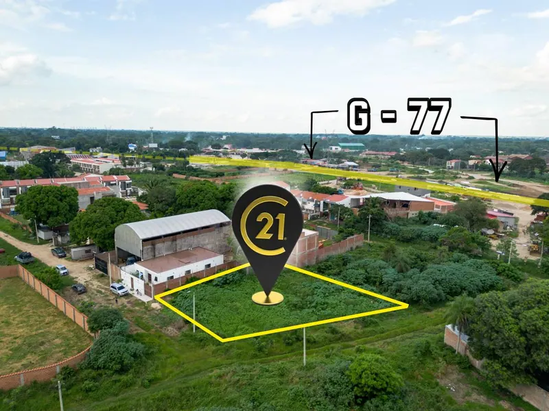 Terreno de 485,41 m² en venta en Equipetrol: foto 2 de 5
