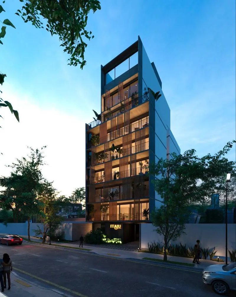 Departamento de 3 dormitorios a estrenar en venta en Itaju, Equipetrol: foto 7 de 14