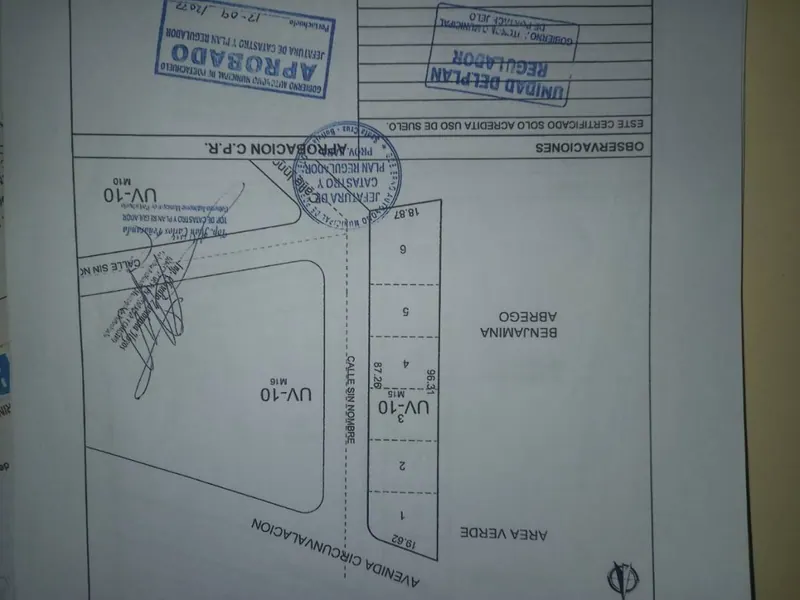 Terreno de 1.708,65 m² en venta en Portachuelo: foto 9 de 9