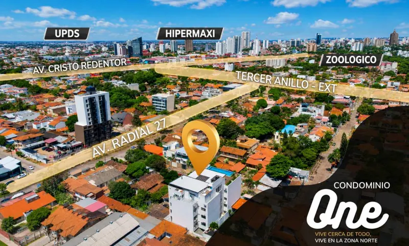Departamento de 1 dormitorio en venta en el condominio ONE, Zona Norte: foto 3 de 8