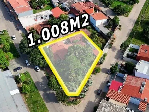 Terreno en esquina de 1.008 m² con casa en venta en la Zona Sur: foto 14 de 15