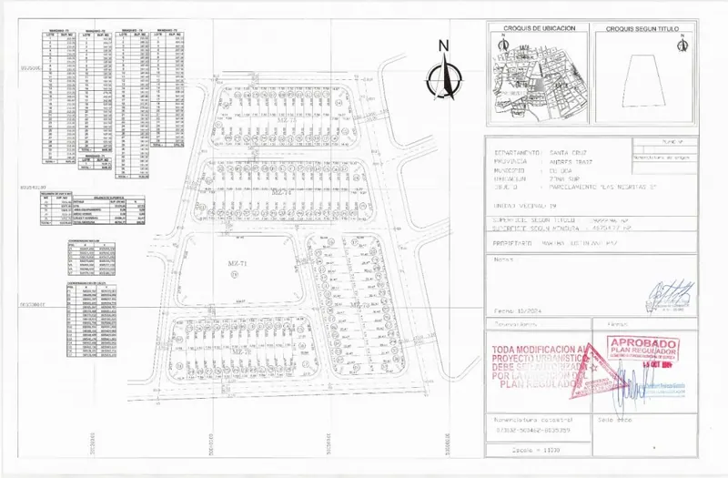 46,754.77 m² lot for sale in Cotoca with urban development project: foto 8 de 8