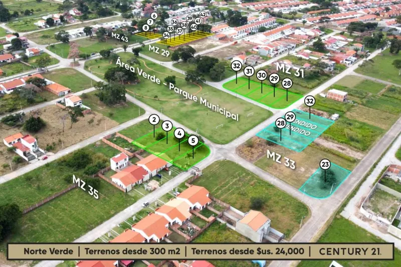 900 m² lot for sale in Warnes, North Zone (norte verde): foto 6 de 7