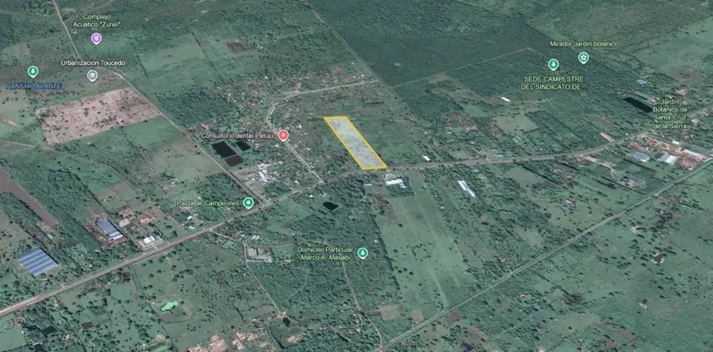 Terreno de 5,5 hectáreas en venta sobre carretera a Cotoca, km 10: foto 5 de 7