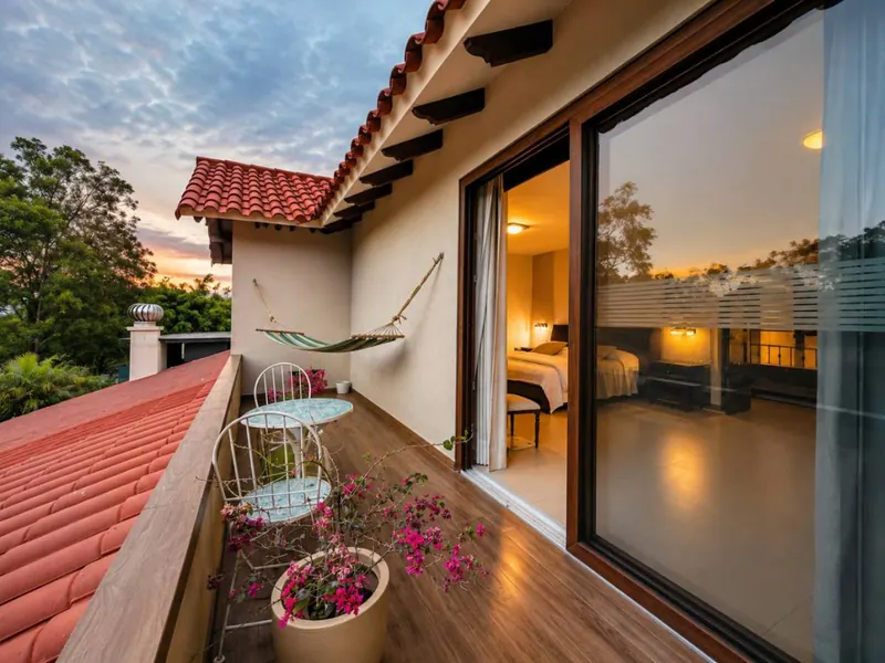 House for sale in Urubó Golf with pool and independent apartment: foto 5 de 54
