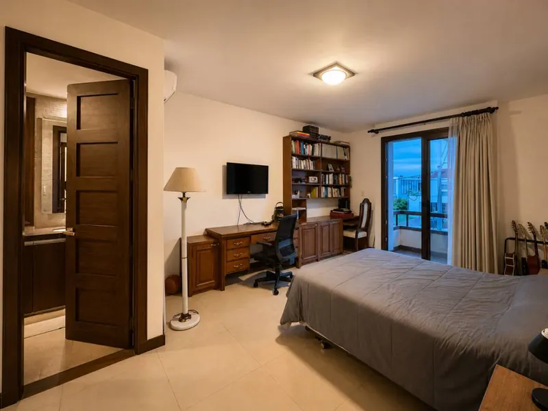 House for sale in Urubó Golf with pool and independent apartment: foto 11 de 54