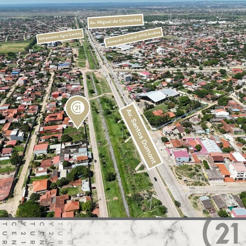Terreno de 728 m² en venta sobre la av. Santo Dumont, Zona Sur: foto 2 de 3