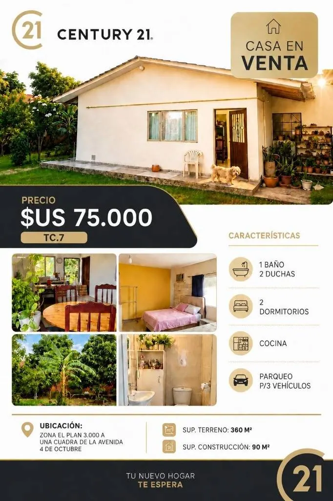 Casa de 2 dormitorios en venta en el Plan 3000, zona El Fuerte: foto 2 de 19