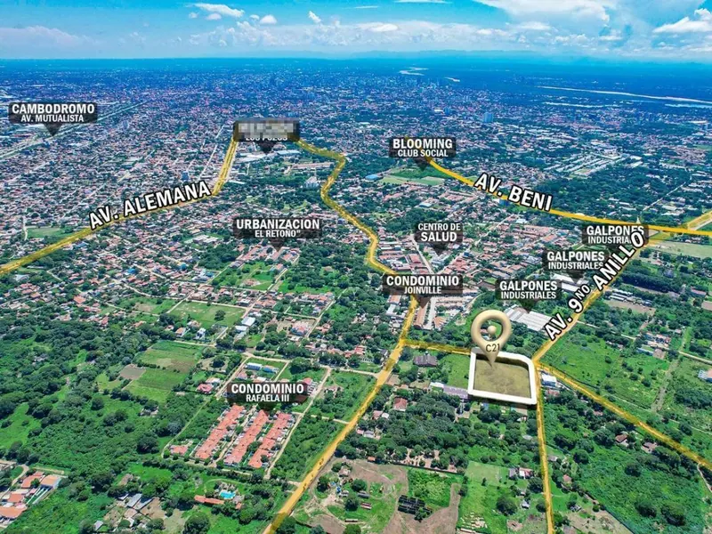 10,232.64 m² rustic lot for sale in the North Zone: foto 2 de 3