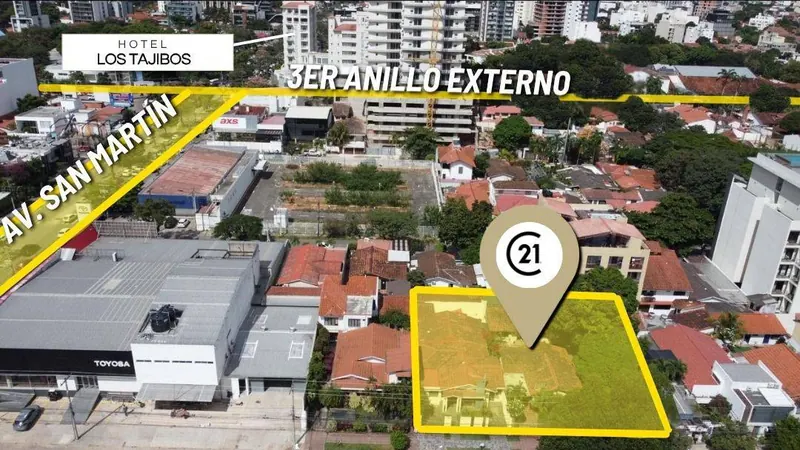 Terreno de 750 m² en venta en Equipetrol, barrio Sirari: foto 4 de 5