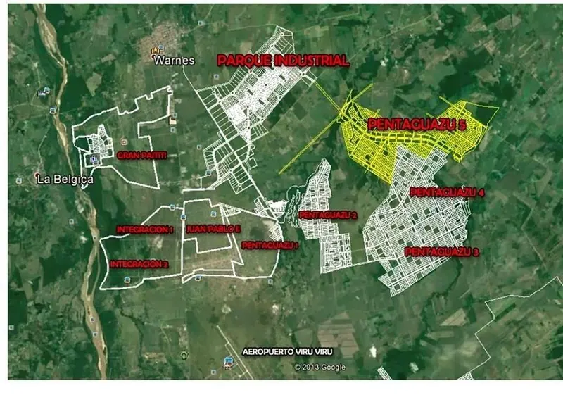 300 m² lot for sale in Pentaguazu V, Warnes: foto 3 de 5