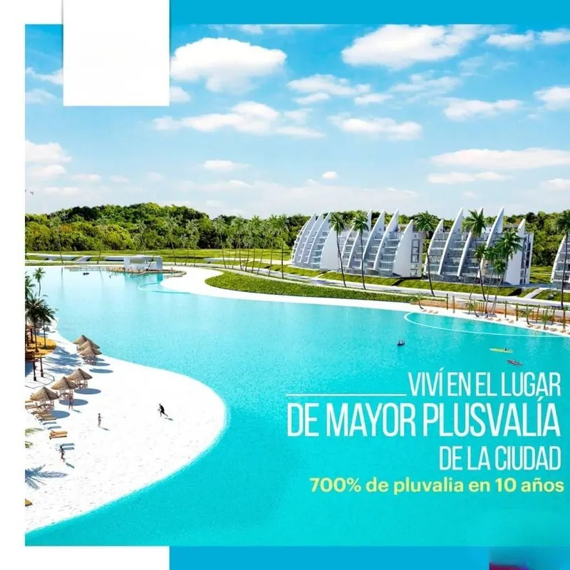 Terreno de 350 m² en venta en Puerto Esmeralda, Urubó: foto 3 de 3