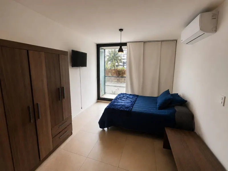 Monoambiente amoblado en venta en el condominio Nomad, Equipetrol: foto 1 de 16