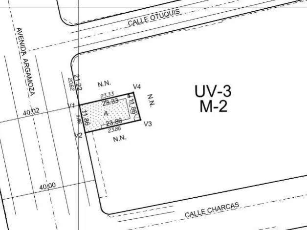 Terreno de 279,81 m² en venta sobre la Av. Argamosa, primer anillo: foto 4 de 11