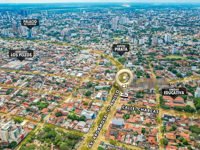 Terreno de 279,81 m² en venta sobre la Av. Argamosa, primer anillo: foto 7 de 11
