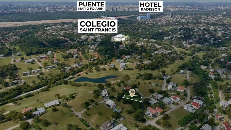 993.9 m² lot for sale in Urubó Golf Country Club: foto 3 de 4