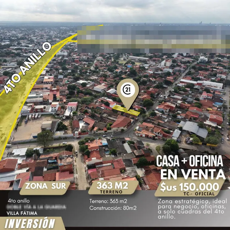 Casa con 2 oficinas comerciales en venta en la Doble Vía a La Guardia: foto 2 de 9