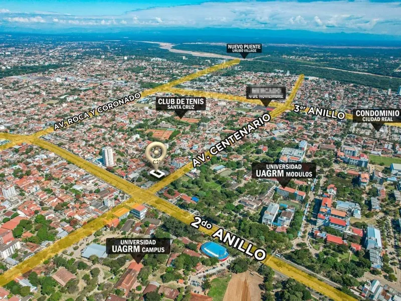 673.66 m² lot for sale on Av. Hernando Sanabria: foto 2 de 4