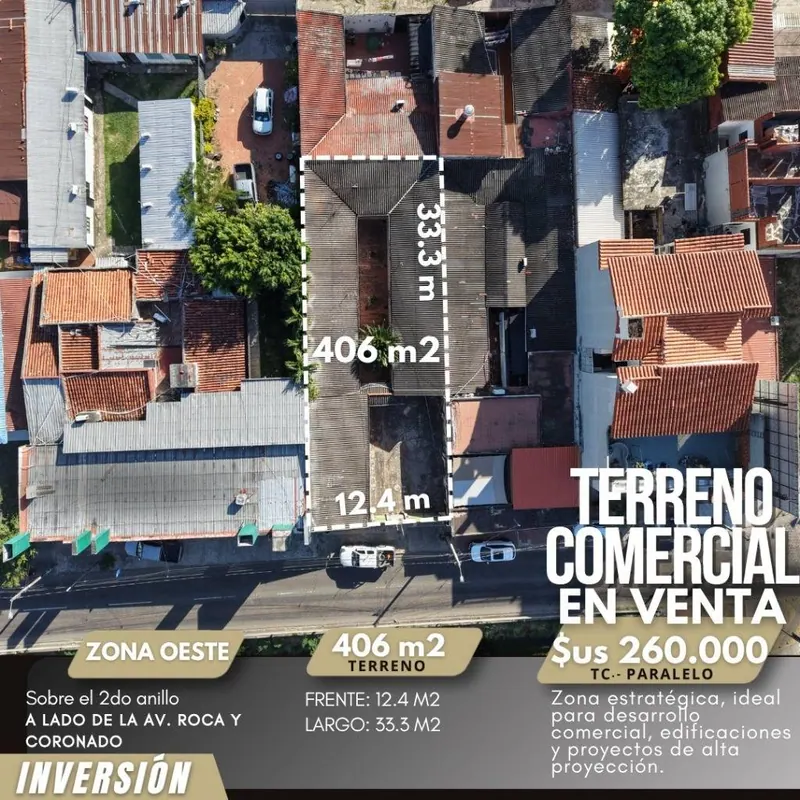 Terreno comercial de 406,86 m² en venta sobre el 2do anillo: foto 6 de 8