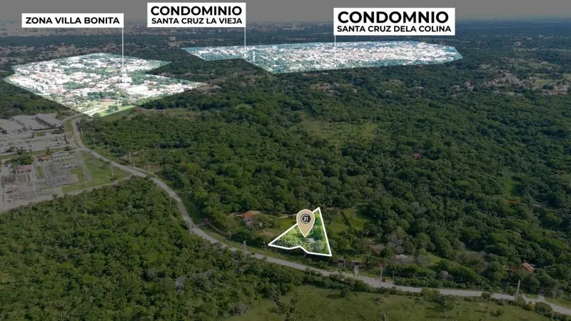 2,589.68 m² lot for sale in Urubó, Villa Bonita: foto 3 de 7