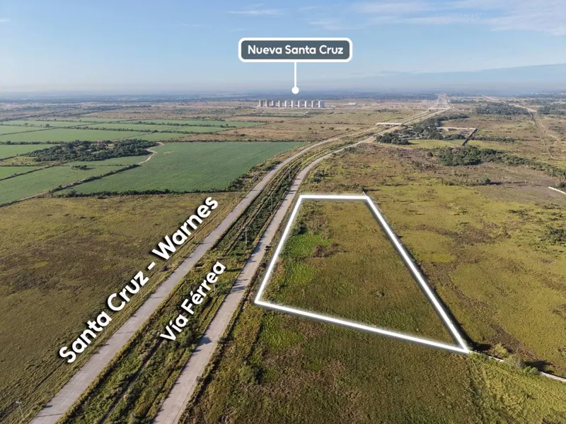 33,805.46 m² lot for sale on the Santa Cruz–Warnes dual carriageway: foto 5 de 11