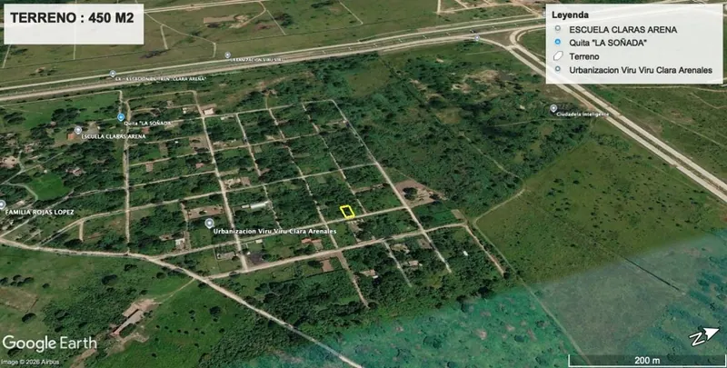 Terreno de 450 m² en venta en la urbanización Viru Viru, Zona Norte: foto 4 de 6