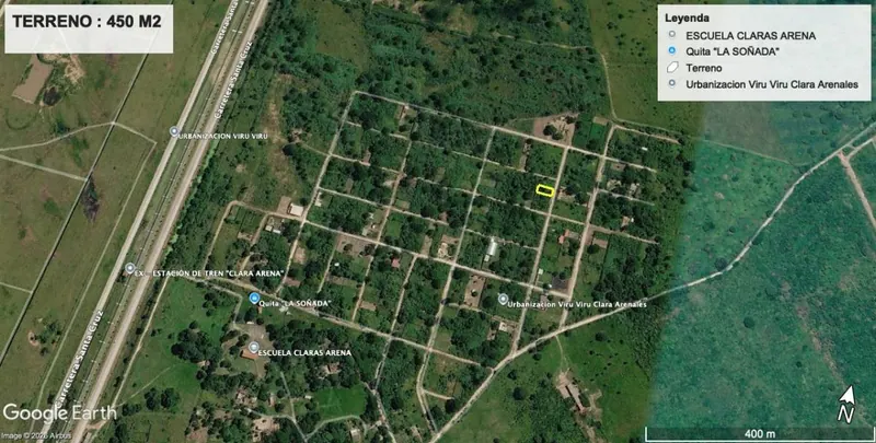 Terreno de 450 m² en venta en la urbanización Viru Viru, Zona Norte: foto 5 de 6