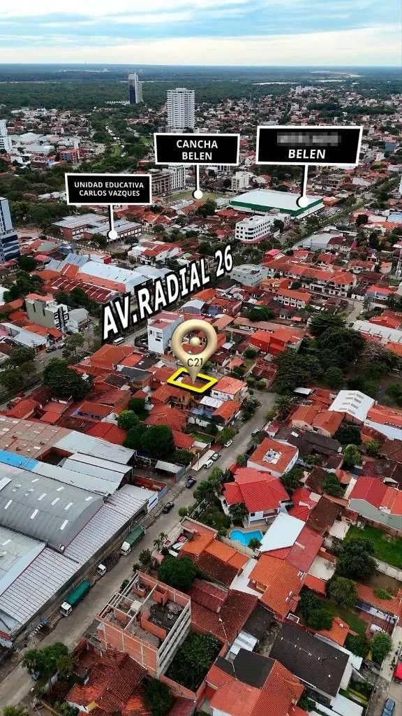 Casa con departamentos y local en venta en la Radial 26, 3er Anillo: foto 3 de 4