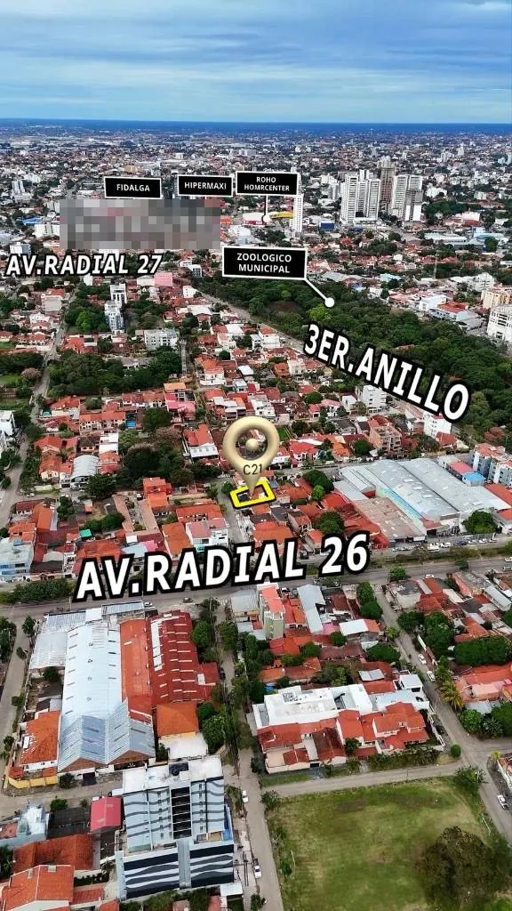Casa con departamentos y local en venta en la Radial 26, 3er Anillo: foto 4 de 4