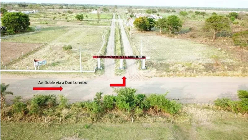 Terreno de 250 m² en venta en Cotoca, Urb. La Arboleda II: foto 6 de 6