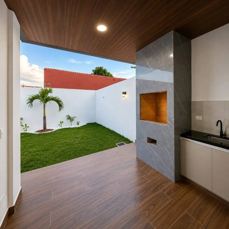 Casa a estrenar de 4 dormitorios en venta en la Zona Norte, Av. Banzer: foto 8 de 14